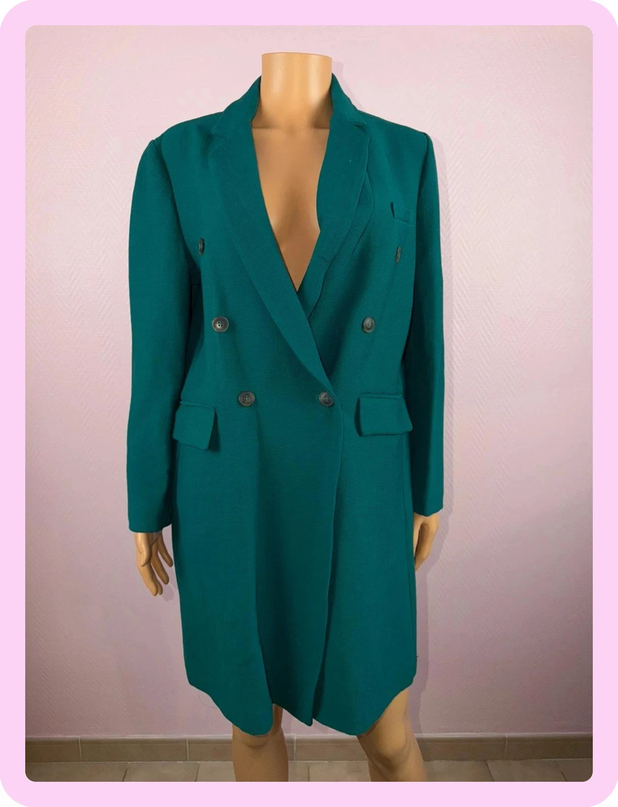 Zara size l coat in very good condition – photo 2